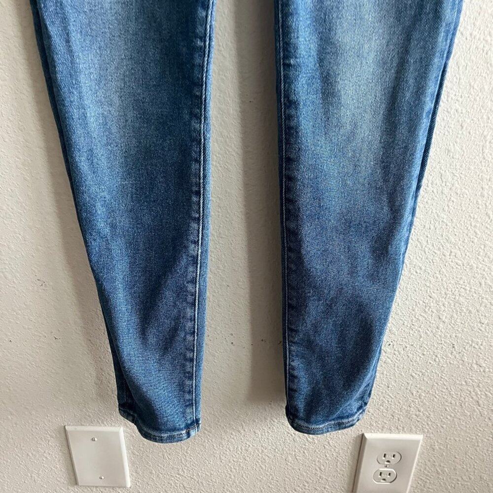 Madewell Women's 9" Mid-rise Light Wash Skinny Jeans Size 27 Style MB331 - Picture 4 of 14